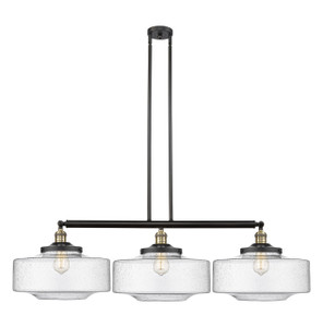 Bridgeton - 3 Light - 50 inch - Black Antique Brass - Stem Hung - Island Light (213-BAB-G694-16)