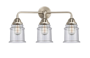Canton - 3 Light - 24 inch - Brushed Satin Nickel - Bath Vanity Light (288-3W-SN-G184)