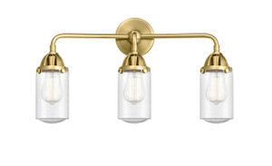 Dover - 3 Light - 23 inch - Satin Gold - Bath Vanity Light (288-3W-SG-G314-LED)
