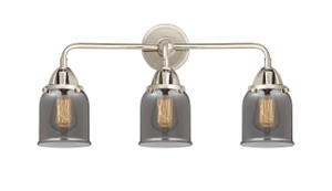 Bell - 3 Light - 23 inch - Polished Nickel - Bath Vanity Light (288-3W-PN-G53)