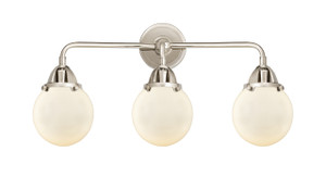 Beacon - 3 Light - 24 inch - Polished Nickel - Bath Vanity Light (288-3W-PN-G201-6-LED)