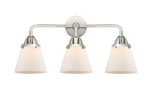 Cone - 3 Light - 24 inch - Polished Chrome - Bath Vanity Light (288-3W-PC-G61)