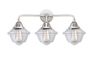 Oxford - 3 Light - 26 inch - Polished Chrome - Bath Vanity Light (288-3W-PC-G532-LED)