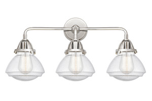 Olean - 3 Light - 25 inch - Polished Chrome - Bath Vanity Light (288-3W-PC-G324-LED)
