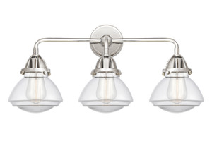 Olean - 3 Light - 25 inch - Polished Chrome - Bath Vanity Light (288-3W-PC-G322)