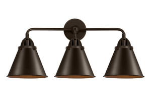 Appalachian - 3 Light - 26 inch - Oil Rubbed Bronze - Bath Vanity Light (288-3W-OB-M13-OB) Appalachian - 3 Light - 26 inch - Oil Rubbed Bronze - Bath Vanity Light (288-3W-OB-M13-OB)