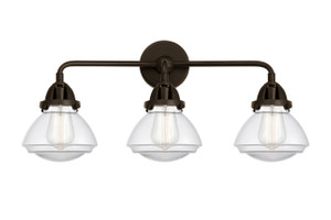 Olean - 3 Light - 25 inch - Oil Rubbed Bronze - Bath Vanity Light (288-3W-OB-G322)