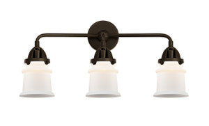 Canton - 3 Light - 23 inch - Oil Rubbed Bronze - Bath Vanity Light (288-3W-OB-G181S-LED)