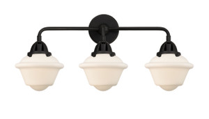 Oxford - 3 Light - 26 inch - Matte Black - Bath Vanity Light (288-3W-BK-G531-LED)