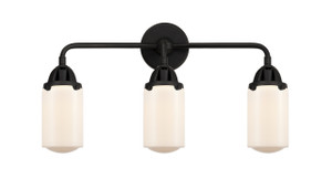 Dover - 3 Light - 23 inch - Matte Black - Bath Vanity Light (288-3W-BK-G311-LED)
