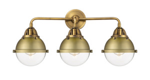 Hampden - 3 Light - 25 inch - Brushed Brass - Bath Vanity Light (288-3W-BB-HFS-62-BB)