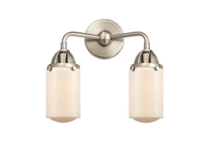 Dover - 2 Light - 13 inch - Brushed Satin Nickel - Bath Vanity Light (288-2W-SN-G311)