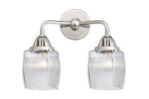 Colton - 2 Light - 14 inch - Polished Chrome - Bath Vanity Light (288-2W-PC-G302-LED)