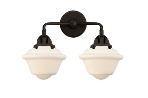 Oxford - 2 Light - 16 inch - Oil Rubbed Bronze - Bath Vanity Light (288-2W-OB-G531-LED)