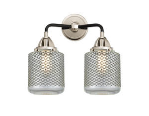 Stanton - 2 Light - 14 inch - Black Polished Nickel - Bath Vanity Light (288-2W-BPN-G262)