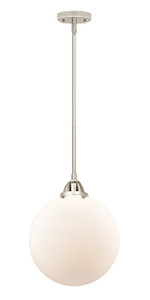 Beacon - 1 Light - 12 inch - Polished Nickel - Cord hung - Mini Pendant (288-1S-PN-G201-12-LED)