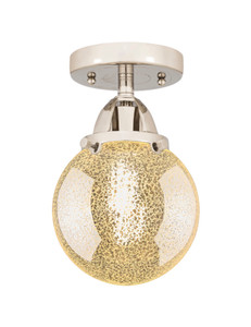 Beacon - 1 Light - 6 inch - Polished Nickel - Semi-Flush Mount (288-1C-PN-G208-6)
