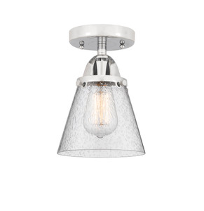 Cone - 1 Light - 6 inch - Polished Chrome - Semi-Flush Mount (288-1C-PC-G64)