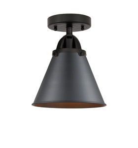 Appalachian - 1 Light - 8 inch - Matte Black - Semi-Flush Mount (288-1C-BK-M13-BK)