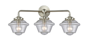 Oxford - 3 Light - 26 inch - Brushed Satin Nickel - Bath Vanity Light (284-3W-SN-G534)