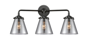 Cone - 3 Light - 24 inch - Oil Rubbed Bronze - Bath Vanity Light (284-3W-OB-G63-LED)