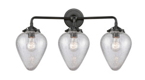 Geneseo - 3 Light - 25 inch - Oil Rubbed Bronze - Bath Vanity Light (284-3W-OB-G165-LED)