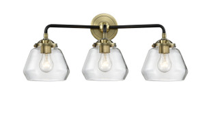 Fulton - 3 Light - 25 inch - Black Antique Brass - Bath Vanity Light (284-3W-BAB-G172)