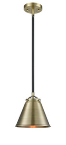 Appalachian - 1 Light - 8 inch - Black Antique Brass - Cord hung - Mini Pendant (284-1S-BAB-M13-AB-LED) Appalachian - 1 Light - 8 inch - Black Antique Brass - Cord hung - Mini Pendant (284-1S-BAB-M13-AB-LED)