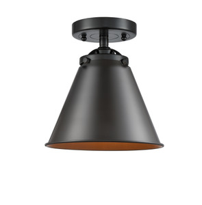 Appalachian - 1 Light - 8 inch - Oil Rubbed Bronze - Semi-Flush Mount (284-1C-OB-M13-OB-LED) Appalachian - 1 Light - 8 inch - Oil Rubbed Bronze - Semi-Flush Mount (284-1C-OB-M13-OB-LED)