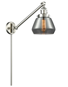 Fulton - 1 Light - 8 inch - Brushed Satin Nickel - Swing Arm (237-SN-G173-LED)