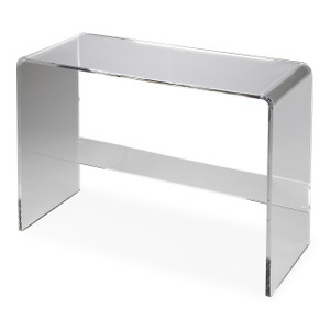 Butler Crystal Clear Acrylic Console Table (3399140) Butler Crystal Clear Acrylic Console Table (3399140)