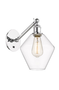 Cindyrella - 1 Light - 8 inch - Polished Chrome - Sconce (317-1W-PC-G652-8-LED)