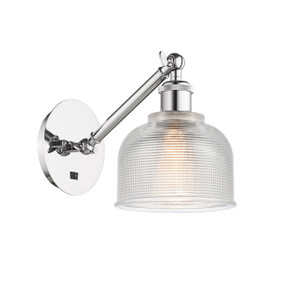 Dayton - 1 Light - 6 inch - Polished Chrome - Sconce (317-1W-PC-G412)