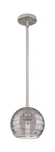Crown Point - 1 Light - 6 inch - Satin Nickel - Pendant (434-1S-SN-G1213-6SM)
