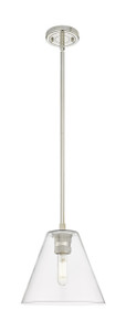 Crown Point - 1 Light - 8 inch - Polished Nickel - Pendant (434-1S-PN-GBC-82)