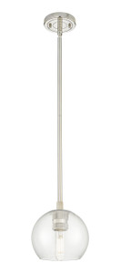 Crown Point - 1 Light - 6 inch - Polished Nickel - Pendant (434-1S-PN-G122-6)