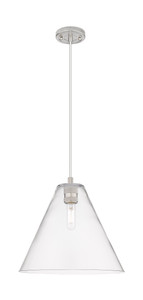 Crown Point - 1 Light - 12 inch - Satin Nickel - Pendant (434-1P-SN-GBC-122)