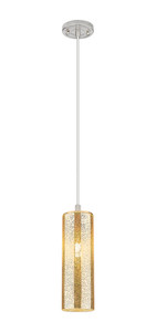 Crown Point - 1 Light - 5 inch - Satin Nickel - Pendant (434-1P-SN-G434-12ME)