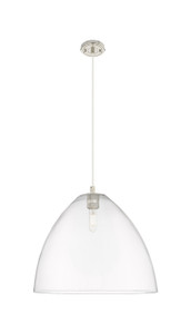 Crown Point - 1 Light - 16 inch - Polished Nickel - Pendant (434-1P-PN-GBD-162)