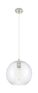 Crown Point - 1 Light - 10 inch - Polished Nickel - Pendant (434-1P-PN-G122-10)
