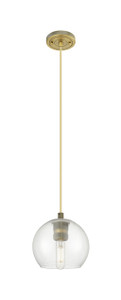 Crown Point - 1 Light - 6 inch - Brushed Brass - Pendant (434-1P-BB-G122-6)