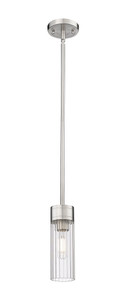 Empire - 1 Light - 3 inch - Satin Nickel - Pendant (429-1S-SN-G429-8CL)