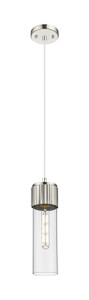 Bolivar - 1 Light - 5 inch - Polished Nickel - Pendant (428-1P-PN-G428-12CL)