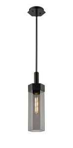 Claverack - 1 Light - 6 inch - Matte Black - Pendant (427-1S-BK-G427-14SM)