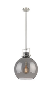 Newton Sphere - 1 Light - 14 inch - Satin Nickel - Pendant (411-1SL-SN-G410-14SM)