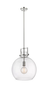 Newton Sphere - 1 Light - 14 inch - Polished Nickel - Pendant (411-1SL-PN-G410-14CL)