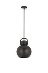 Newton Sphere - 1 Light - 10 inch - Matte Black - Mini Pendant (410-1SM-BK-M410-10BK)