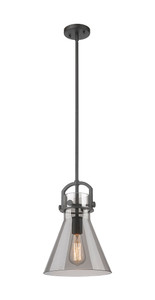 Newton Cone - 1 Light - 10 inch - Matte Black - Mini Pendant (410-1SM-BK-G411-10SM)