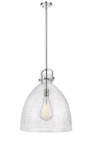 Newton Bell - 1 Light - 18 inch - Polished Nickel - Pendant (410-1SL-PN-G412-18SDY)