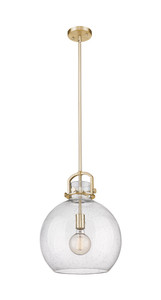 Newton Sphere - 1 Light - 14 inch - Champagne Bronze - Pendant (410-1SL-CB-G410-14SDY)